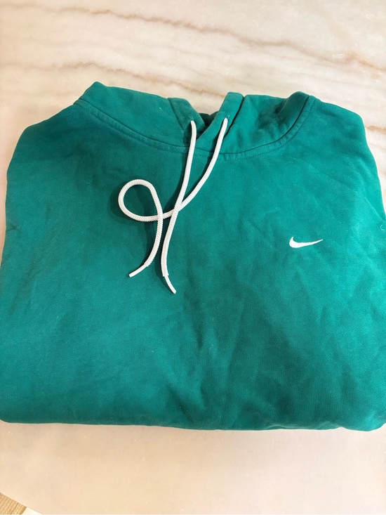 Nike Other - Nike Men's Teal Pullover Hoodie with White Drawstrings